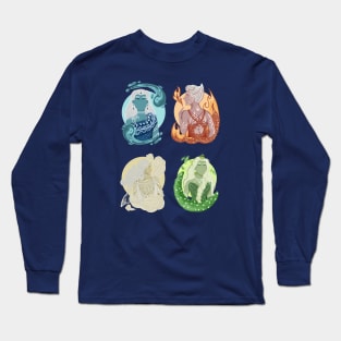 FOUR ELEMENTS GODDESSES Long Sleeve T-Shirt